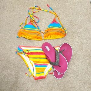 ☀️ Roxy Bathing Suit - Tropical Print ☀️